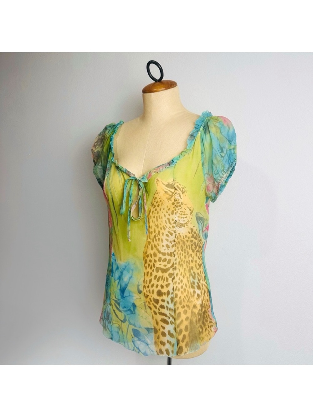 ISO Blumarine Leopard Top - DO NOT BUY